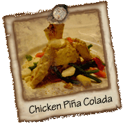 Chicken Pina Colada Viking Restaurant Favorites Plates