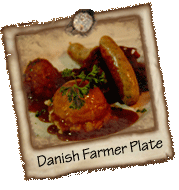 Danish Plate Viking Restaurant Favorites Plates